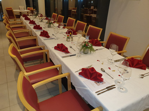 Tischdeko bei einem Anlass